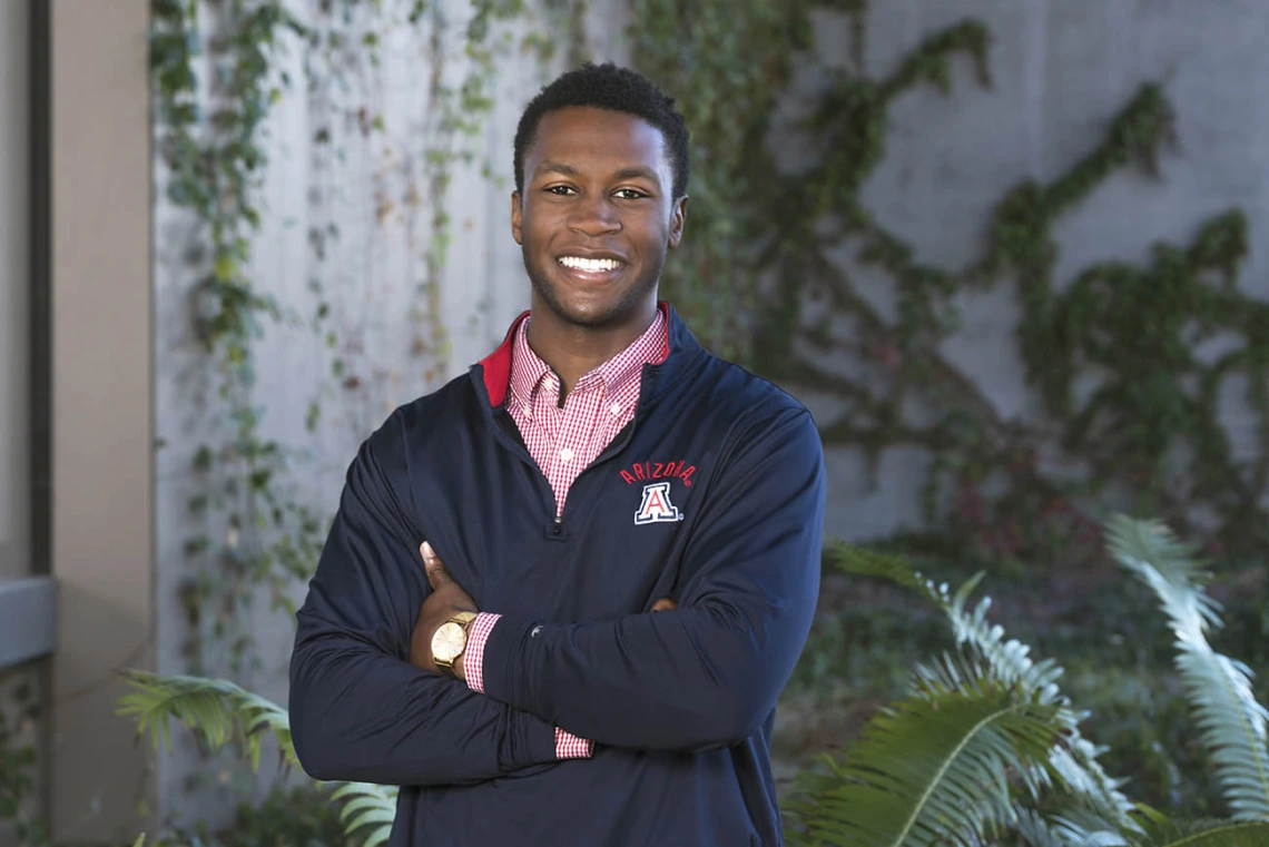 Ike Chinyere, PhD, earned a prestigious scholarship